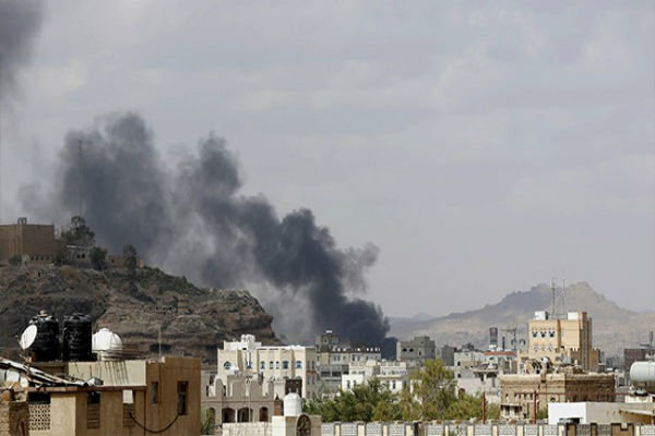 تصاویر خرابی‌های ناشی از بمباران مدرسه «الفتح» یمن
