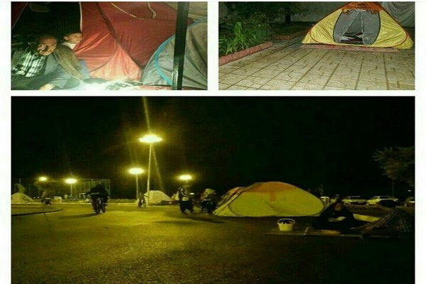 حضور مردم در خیابان ها