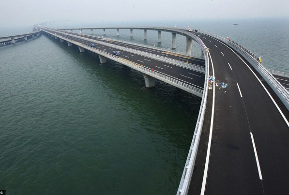 طولانی ترین پل دریایی جهان ساخته شد