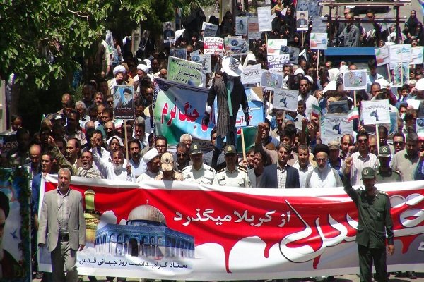 راهپیمایی روز قدس جاجرم