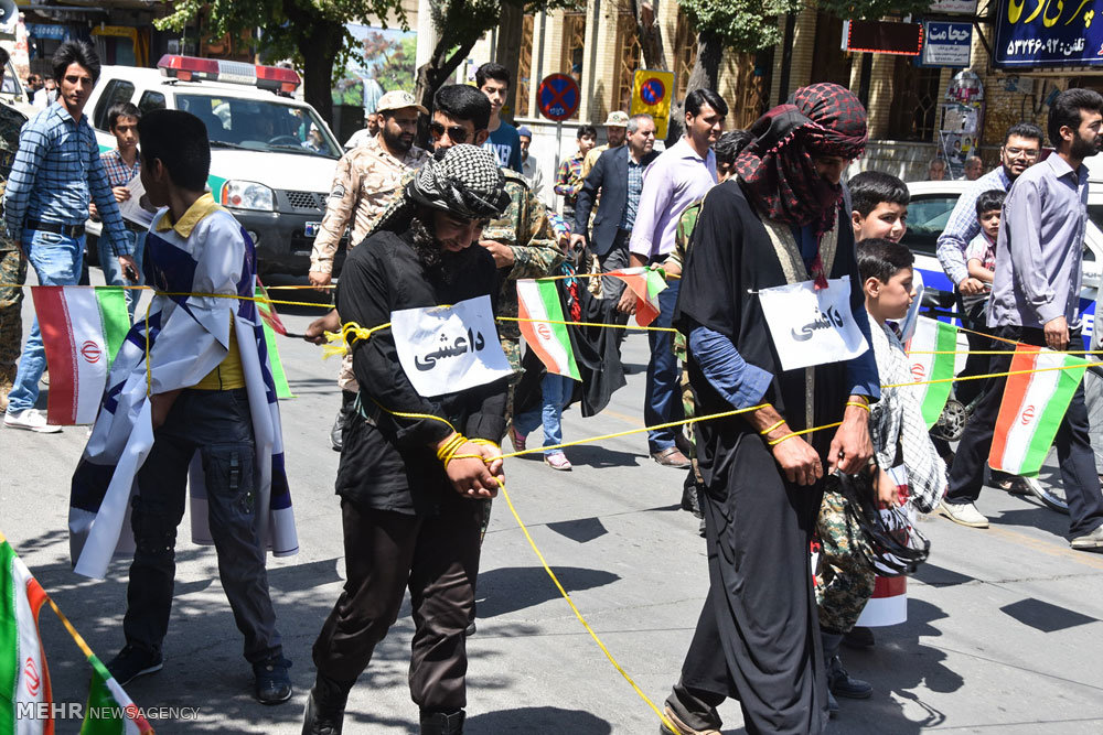 راهپیمایی روز جهانی قدس در شهرضا