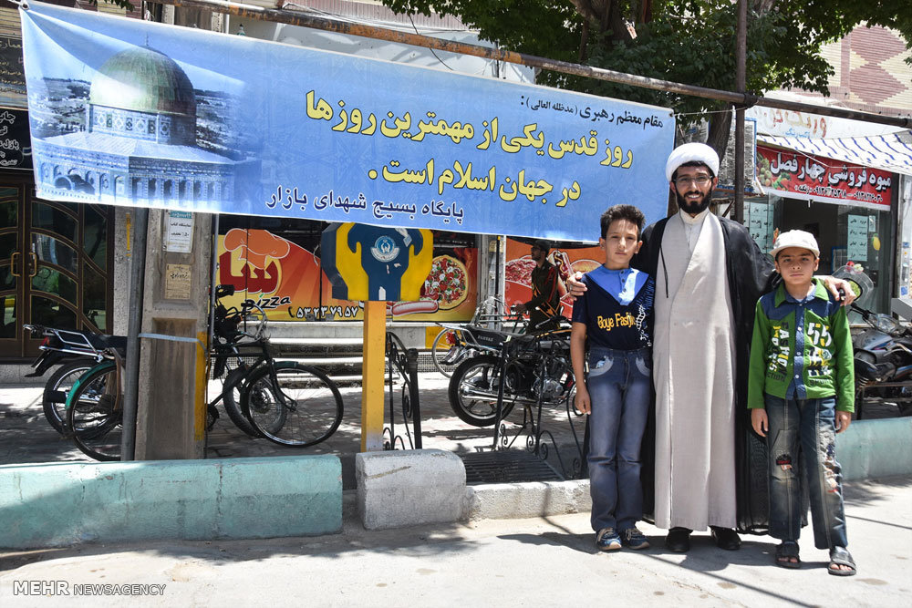 راهپیمایی روز جهانی قدس در شهرضا