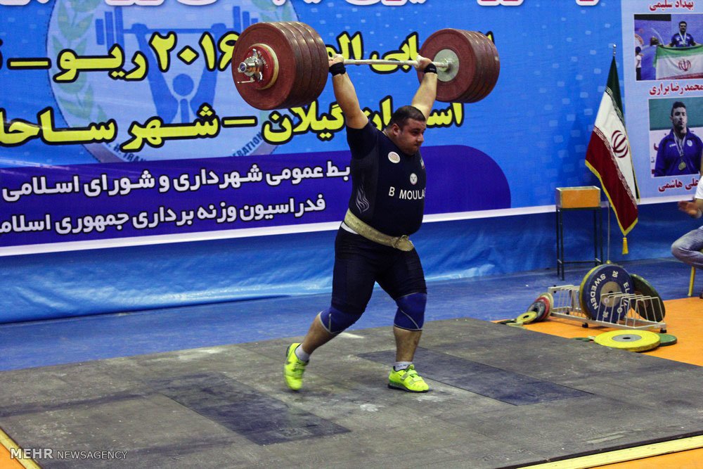 رکوردگیری تیم ملی وزنه برداری المپیک