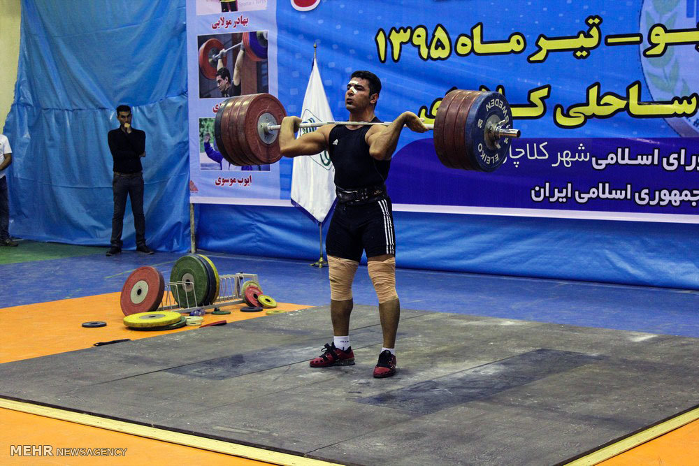 رکوردگیری تیم ملی وزنه برداری المپیک