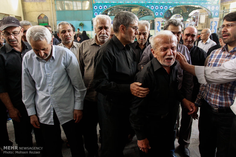 تشییع پیکر مادر شهید مفقودالاثرحسن پوری محمد
