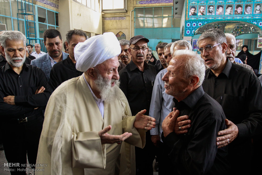 تشییع پیکر مادر شهید مفقودالاثرحسن پوری محمد