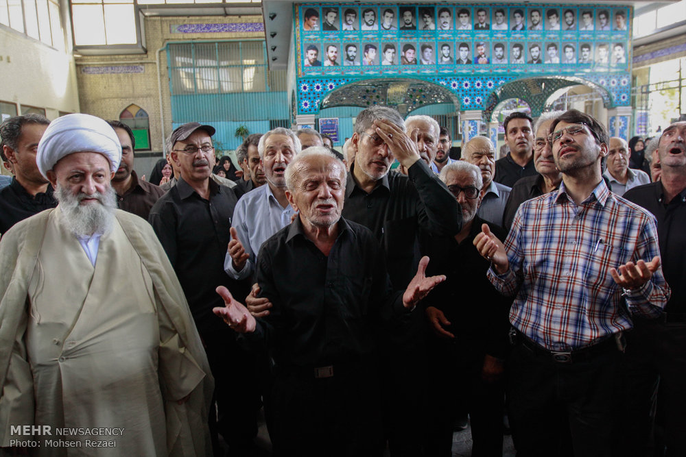تشییع پیکر مادر شهید مفقودالاثرحسن پوری محمد