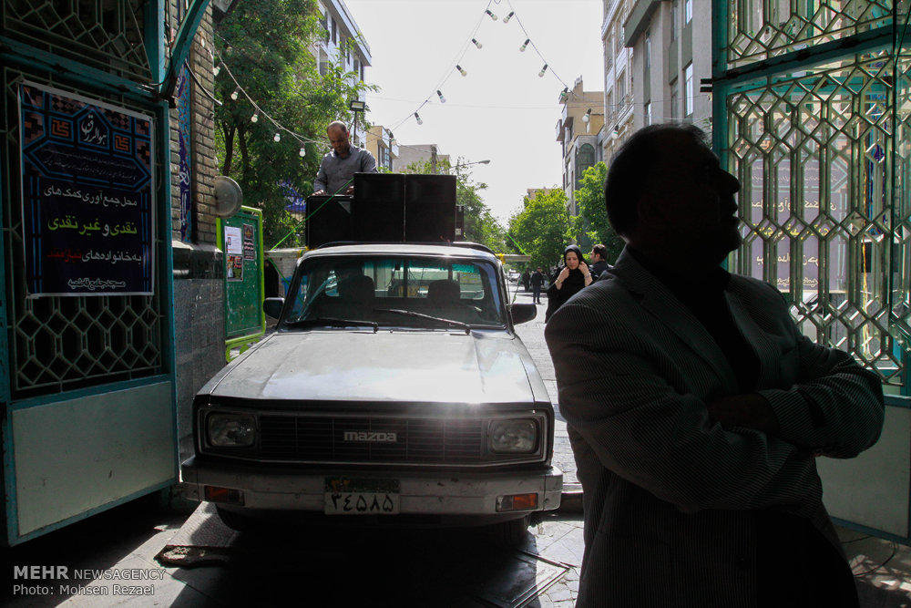 تشییع پیکر مادر شهید مفقودالاثرحسن پوری محمد