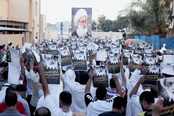 راهپیمایی گسترده مردم بحرین در اعتراض به سیاست های آل خلیفه