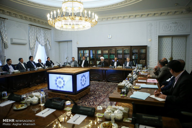 جلسه ستاد اقتصادی دولت با حضور رئیس جمهور