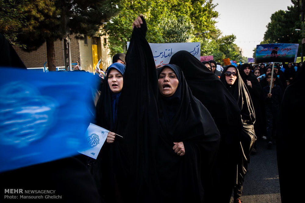 راهپیمایی عفاف و حجاب در شاهرود