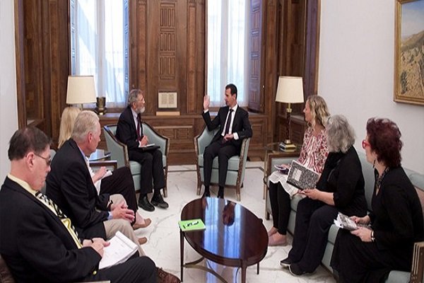 بشار اسد: آمریکا باید به جای جنگ افروزی نقش مثبت در جهان ایفا کند
