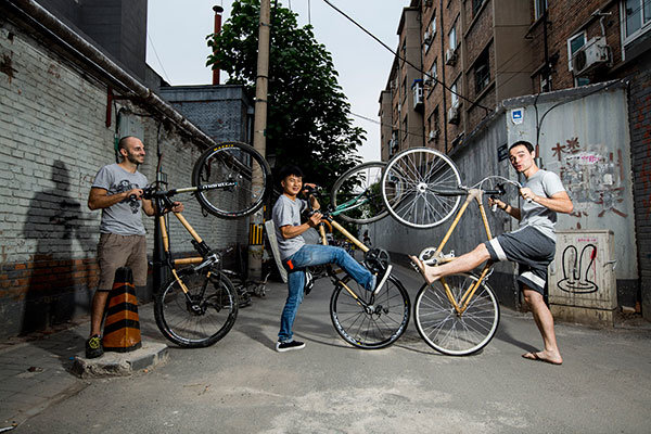 توليد دوچرخه هاي چوبي در چين