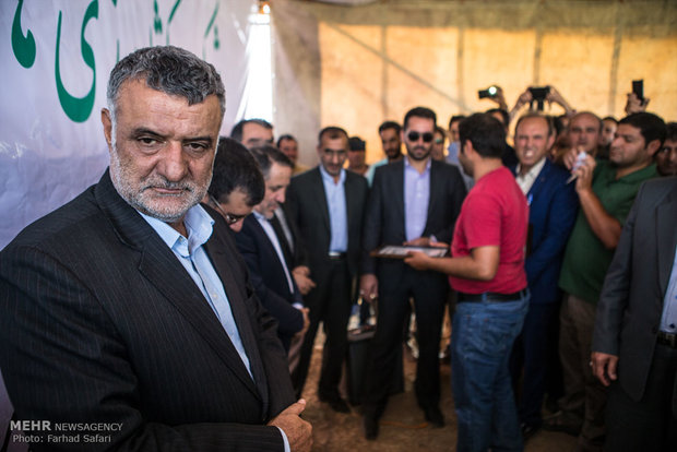 سفر محمود حجتی وزیر جهاد کشاورزی به قزوین