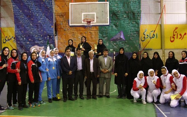 قهرمانی تیم بانوان مازندران در بسکتبال خیابانی کارگران