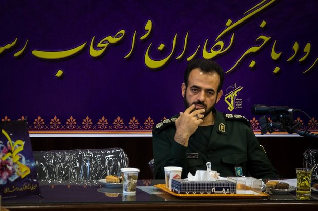 نشست خبری حمید دامغانی فرمانده سپاه ناحیه شاهرود