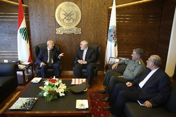 دیدار سفیر ایران در بیروت با وزیر دفاع و فرمانده ارتش لبنان