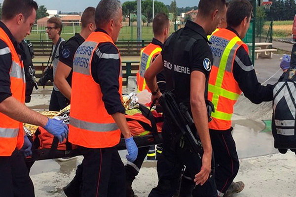 ۶۰ مجروح در حادثه یک قطار در فرانسه