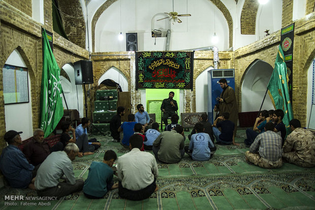 اردوی جهادی بسیج سازندگی در روستای چلسبان شهرستان زرندیه