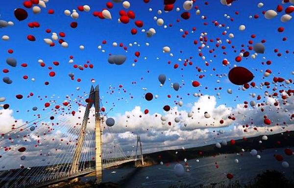 ساخت بزرگترین پل معلق دنیا در ترکیه