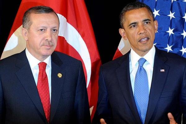 رؤسای جمهور ترکیه و آمریکا