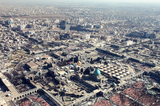 کراپ‌شده - شهر مشهد - حرم رضوی