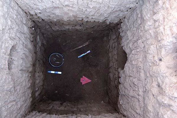 کشف شواهدی از گورستان عصر آهن در قره تپه دشت قزوین