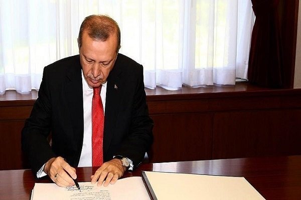 «اردوغان» قانون عادی سازی روابط با رژیم صهیونیستی را امضا کرد