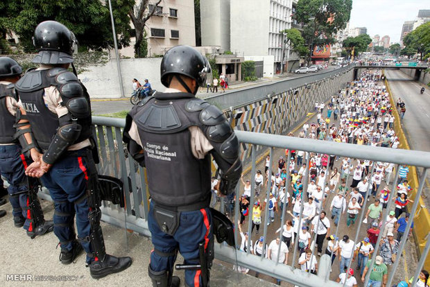 تظاهرات ضد دولتی در ونزوئلا