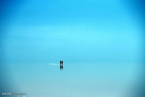 افزایش ۴۲سانتیمتری تراز آب دریاچه ارومیه
