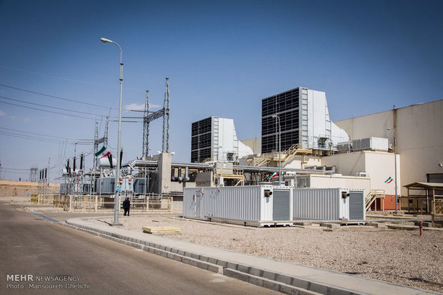 افتتاح سیستم خنک کننده نیروگاه برق شهید بسطامی شاهرود