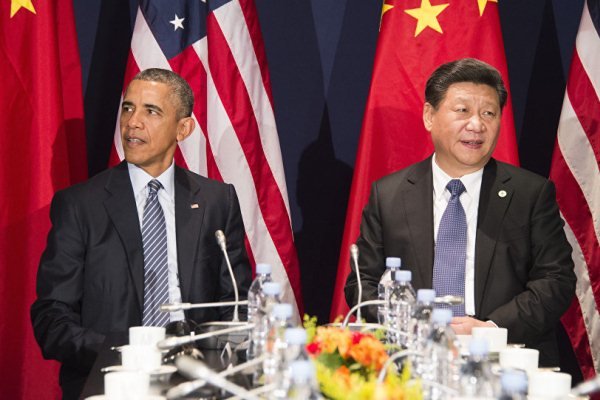 رؤسای جمهور آمریکا و چین