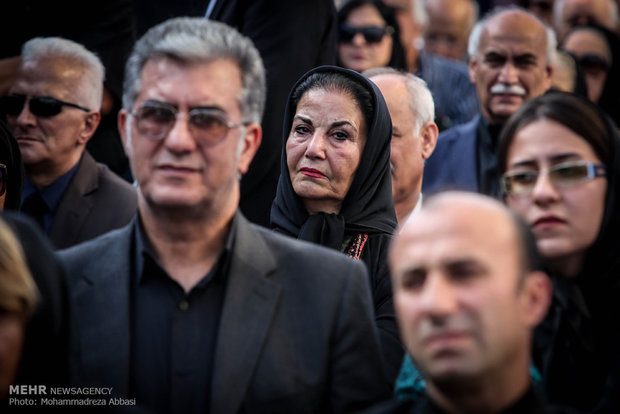 همسر فرهنگ شریف مراسم تشییع هنرمندان عکس تشییع جنازه بیوگرافی فرهنگ شریف