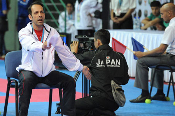شهرام هروی سرمربی تیم ملی کاراته