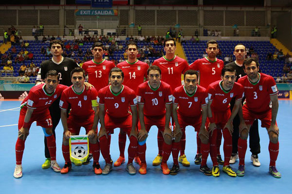 دیدار تیم ملی فوتسال ایران و پاراگوئه