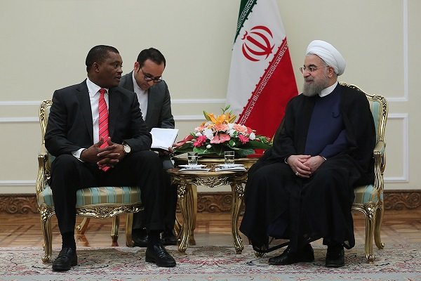 دیدار روحانی با رئیس مجلس کنیا