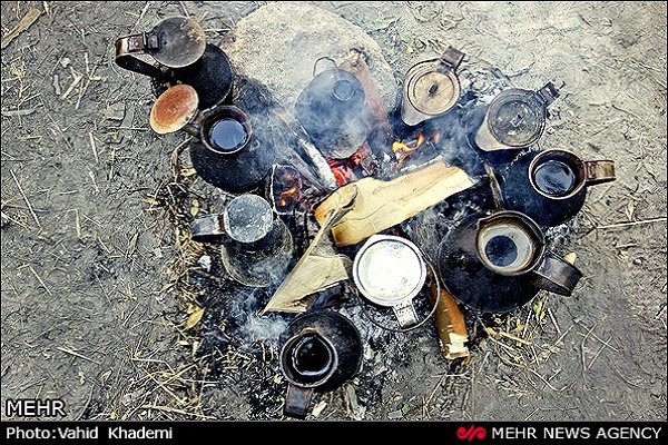 مسابقه چای کندک در باباامان بجنورد