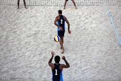 فینال مسابقات والیبال ساحلی کارکنان سازمان بنادر و دریانوردی