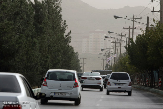  آلودگی هوا در مشهد
