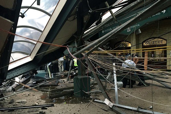 سانحه تصادم قطار در نیوجرسی