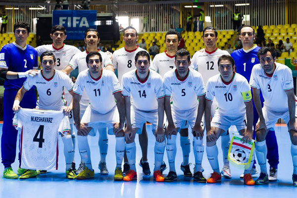 دیدار تیم ملی فوتسال ایران و پرتغال