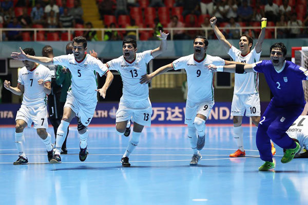دیدار تیم ملی فوتسال ایران و پرتغال