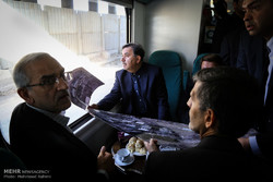 افتتاح دو طرح از پروژه قطار حومه تهران و ورامین