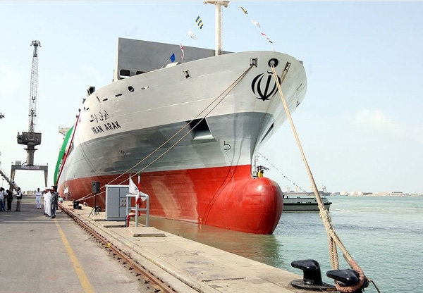کشتی ایران - کاشان وارد ناوگان کشتیرانی جمهوری اسلامی ایران شد