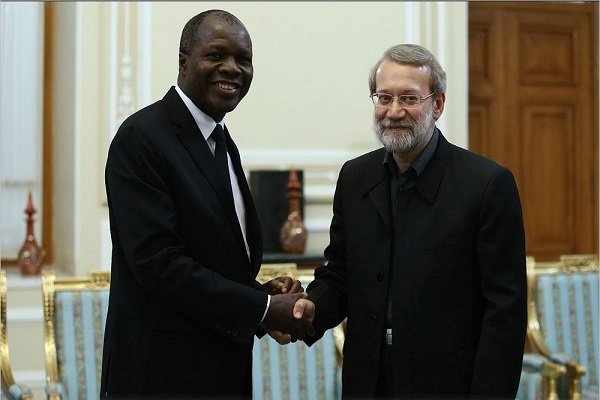 دیدار علی لاریجانی با وزیر خارجه ساحل عاج