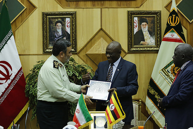 تقویت همکاری و روابط پلیس ایران و اوگاندا در دستور کار است