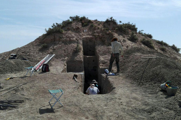 کاوش در محوطه پارینه سنگی میرک سمنان