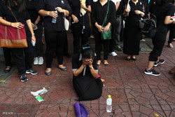 سوگواری مردم تایلند