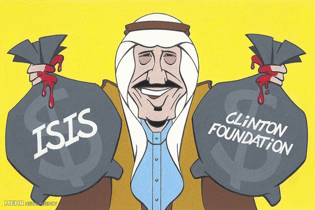کاریکاتور عربستان