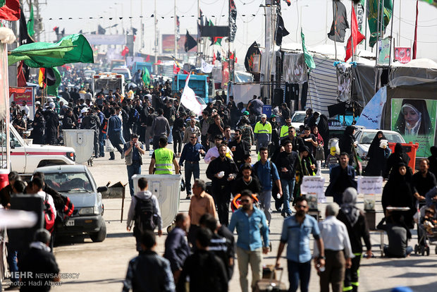 شور حسینی پایان ندارد؛ مرزهای خوزستان رنگ و بوی اربعین گرفت 10 پایگاه خبری ججین پایگاه خبر ججین